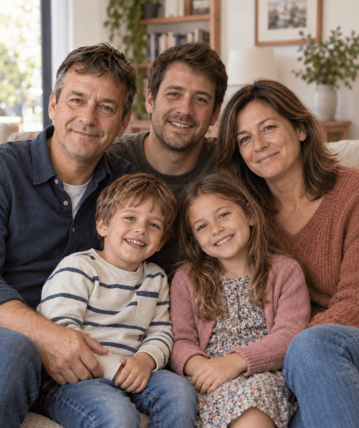 Митко со семејството
